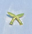 Nepal Khukuri Cross Badge To Enhance The Wearing Design. 