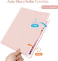 Keyboard Case for iPad 10.2 inch 9th Generation 2021-GOKOCO iPad 8th Generation 2020 Wireless Magnetic Detachable Keyboard with Built-in Pencil Holder,iPad 7th Generation 2019 Stand Tablet Cover-Pink. 