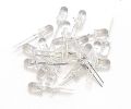 50pcs 5mm White Color Led Light Round Shape Super Bright DC Led Bulbs.