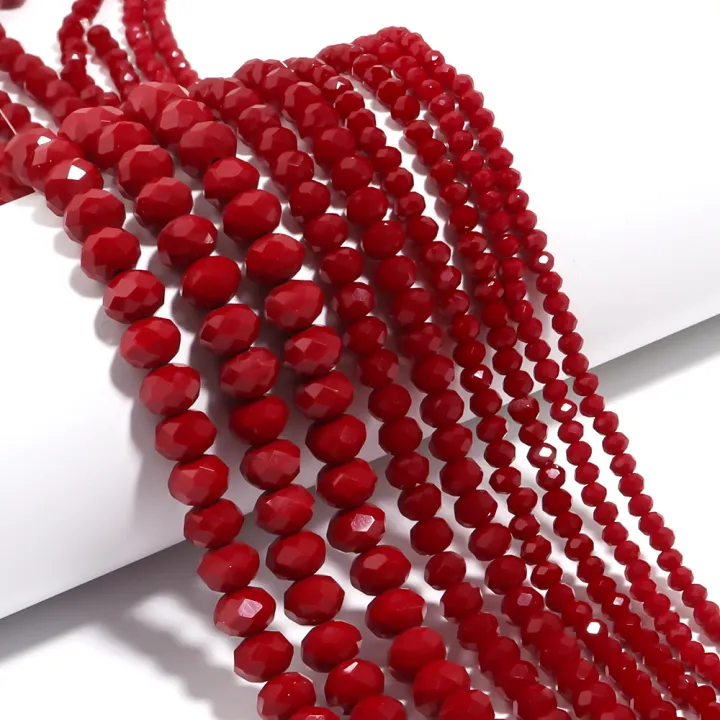 1%20Strand%20Faceted%20Crystal%20Abacus%20Beads%20Red%20Rondelle%20Loose%20Spacer%20Beads%20Flat%20Glass%20Beads%20For%20DIY%20Jewelry%20Making%20Bracelet%20Necklace%20-%20Image%202