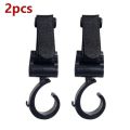 2PCS Pram Hook Baby Stroller Accessories Shopping Prop 360 Degree Rotating Hooks Stroller Hooks for Hanging Out Bicycle Hook. 