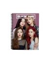 Kpop black pink notebook diary for girls Lisa jisoo Jennie rose diary spiral notebook for personal use. 