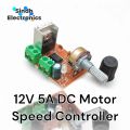 1/10PCS - 12V 5A DC Fan Motor PWM Speed Controller Module Regulator DC Dimmer. 