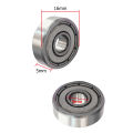 10pcs Ball Bearing 5x16x5mm 625ZZ Miniature Ball Bearing Deep Groove Silent Small Bearing Carbon Steel for Skateboard Scooter. 