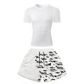 2PCS Anime Compression Sportswear Suit Men's Fitness Set Quick Dry Gothic Compression Shirt+Harajuk 2 in 1 Gym Shorts Summer. 