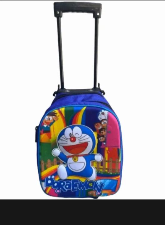 Trolley bag important 3D for boy and girl class nursery, prep and one