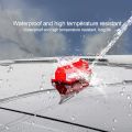 New Car Wind Shark Fin Antenna LED Warning Flash Upgrade Car Radio Signal Enhancement Roof Antenna Accessories. 