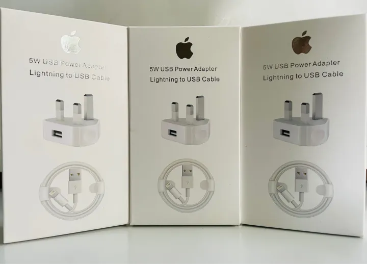 iPhone%20X%20High%20Quality%20Charger%205W%20USB%20Power%20Adapter%20Lightning%20to%20USB%20Cable%20-%20Image%203