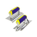 2 pcs Stainless Steel Plastering Trowel Float Flooring Trowel Concrete Groover grout cutter for Corners/sharp corners. 
