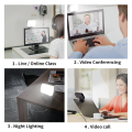 Mini Video Light Conference Live Streaming Kit Webcam Vlog Photography Fill Lamp Selfie Adjustable Portable Camera LED Luz.