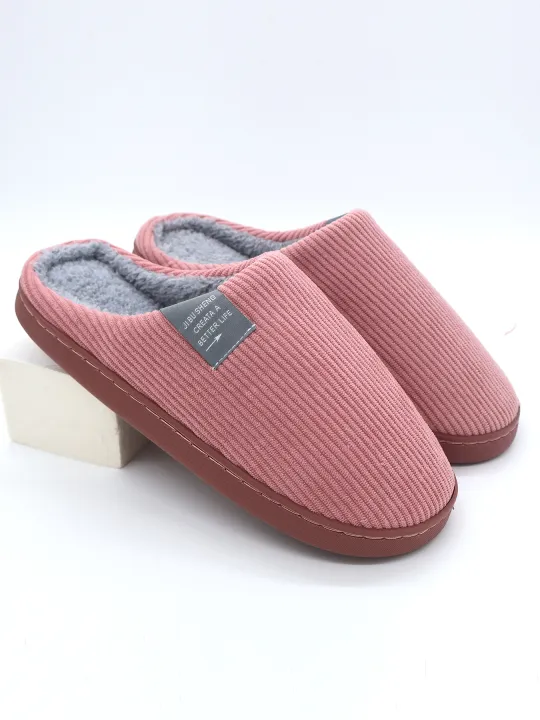 Women's%20Thick-Soled%20Soft-Soled%20Household%20Slippers%20Household%20Plush%20Slippers%20Non-Slip%20Warm%20Slippers%20Indoor%20Winter%20-%20Image%203