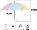 medium side umbell for kids 8to15year  automatic Lightweight trasparent umbrella  with easy grip.. 