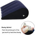 Portable Triangle Inflatable Pillow for Women Adjust Position Cushion Female Relax Inflatable Magic Wedge Pillow Triangle Cushio. 