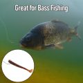 FishTrip 50-200pcs Drop Shot Hooks for Bass Fishing High Carbon Steel Wacky Hook Crank Worm Barbed Hook Fishing Accessories. 