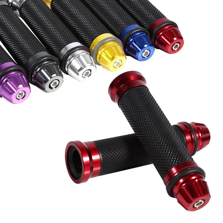 Handlebar%20Grips%20Motorcycle%20CNC%20Aluminum%20Rubber%20Handlebar%20Hand%20Grips%20for%207/8"%20Handle%20Bar%20Bike%20Bicycle%20Motorcycle%20Handlebar%20Grips%20-%20Image%203