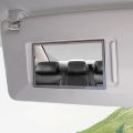 Car Makeup Mirror Portable Adhesive Back Stainless Steel Visor Decorative HD Mirrors Car Interior Mirror Universal Car-styling. 