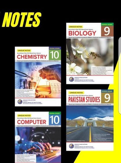 all unique notes 9th and 10th