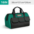 AIRAJ 2023 New Electrician Tool Bag with Reflective Strip Oxford Cloth Wear-resistant Multi-Pocket Waterproof Storage Hand bag. 