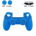 DATA FROG Anti-Slip Silicone Protective Case For PS4 Controller Soft Cover For PS4 / PS4 Pro / PS4 Slim Gamepad.