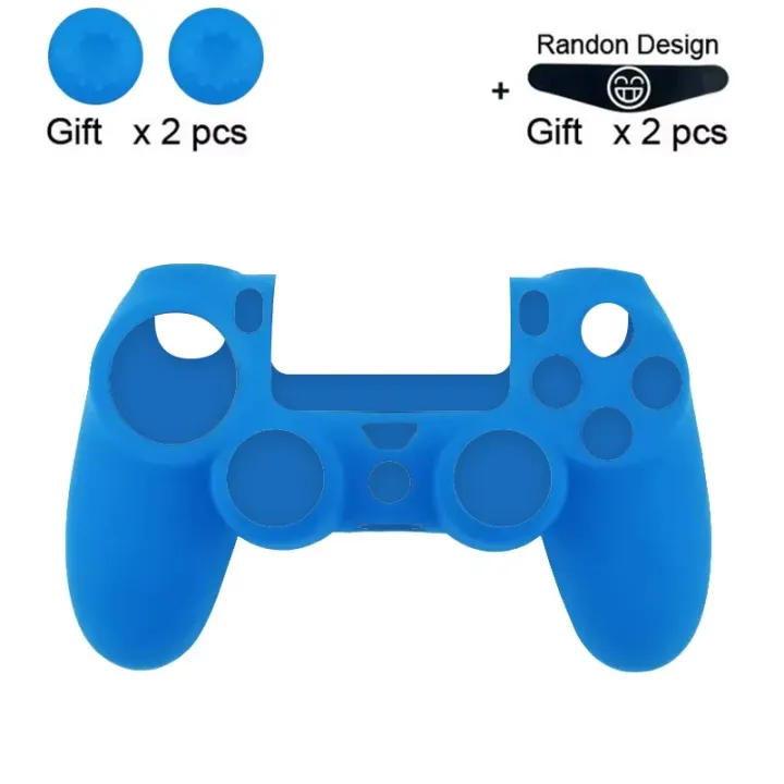DATA%20FROG%20Anti-Slip%20Silicone%20Protective%20Case%20For%20PS4%20Controller%20Soft%20Cover%20For%20PS4%20/%20PS4%20Pro%20/%20PS4%20Slim%20Gamepad%20-%20Image%202