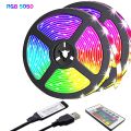 Led USB Strip Light 5M Color Changing 5050 RGB LED Flexible Lights with 24 Keys for Children Gaming Room Home Party TV Backlight. 
