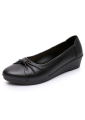 Women Cute Light Weight High Quality Waterproof  Rain Shoes Lady Casual Kitchen & Hotel Work Loafers Black Flats A251. 