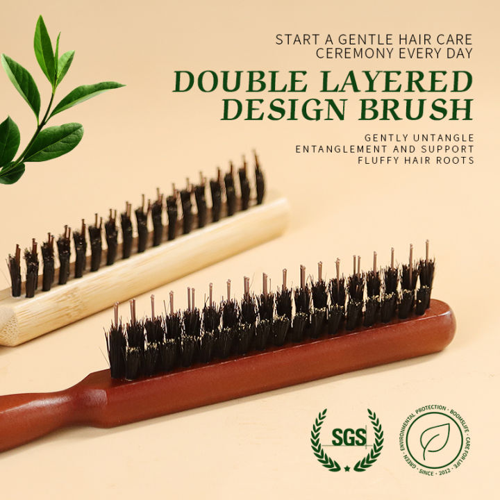 Professional%20Boar%20Bristle%20Hairbrush%20Slim%20Line%20Fluffy%20Comb%20Wood%20Salon%20Back%20Teasing%20Hair%20Comb%20Extension%20Hairdressing%20Styling%20Tools%20-%20Image%204