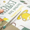 1 Roll Can Cut Table Mat Drawers Cabinet Shelf Liners Cartoon Cupboard Placemat Waterproof Oil Thickened Kitchen Stickers. 