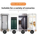 Premium Stainless Steel Door Latch Anti Theft Surface Mounted Slide Bolt Security Lock for Wooden Door Window Gate Hardware. 
