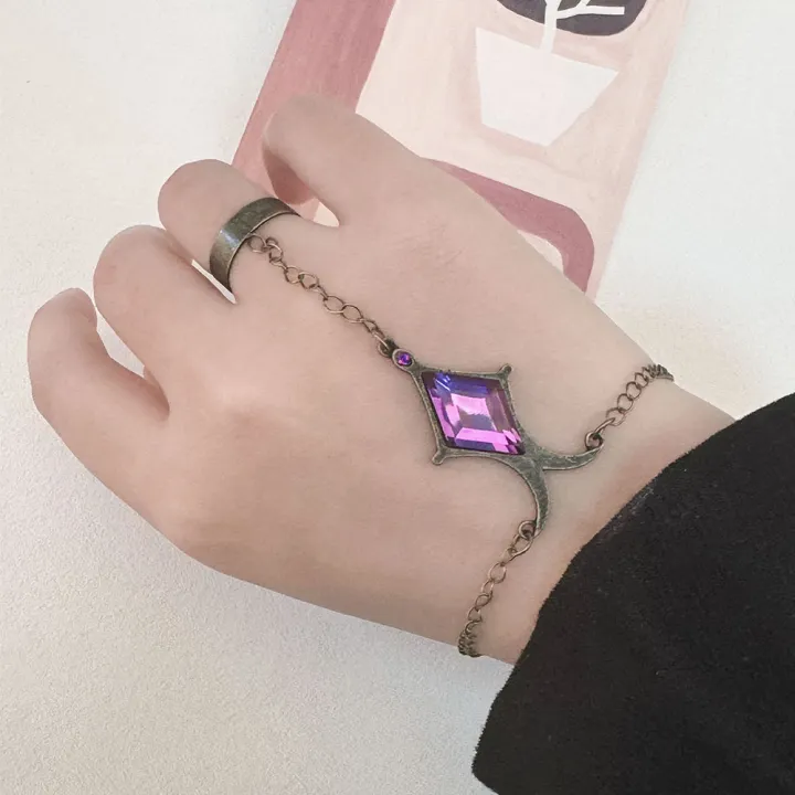 Anime%20Magica%20Akemi%20Homura%20Cosplay%20Soul%20Gem%20Bracelet%20Props%20Hand%20Chain%20Jewelry%20Bracelets%20Accessories%20Ring%20Bracelet%20-%20Image%204