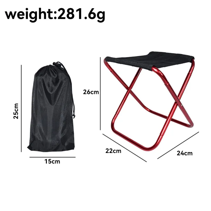 Outdoor%20Aluminium%20Alloy%20Portable%20Folding%20Picnic%20Camping%20Stool%20MIni%20Storage%20Fishing%20Chair%20Ultralight%20-%20Image%205