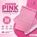Pink Courier Poly 10*14 Inch 20 pcs Shipping Adhesive Poly. 