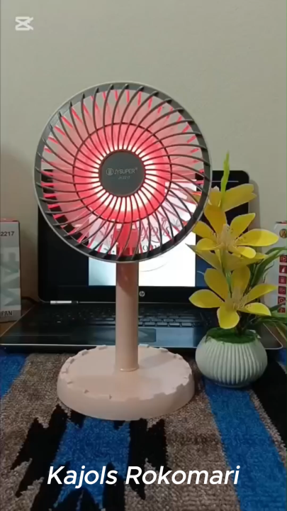 JY Super-2217; long lasting backup time (10 hours plus) With Colorful lighting System; 3 High-Tech Li-Ion Battery; High quality Soundless Rechargeable & Charger fan; Professional & Advanced Technologies 4000 mah Battery: AC/DC Fan