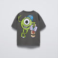 Toddler T-shirt Cute Monster Print Short Sleeve Crewneck Tops 2025 Summer New Design Tees Boys Girls Casual Sports Loose Clothes. 