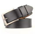 High quality Artificial Leather belt for men | Random Inside Color | Black Body Color. 