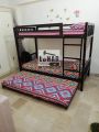 Bunk Bed Frame with Sliding Trundle Bed (For 3 persons) Adult size (Bolt Fitted). 