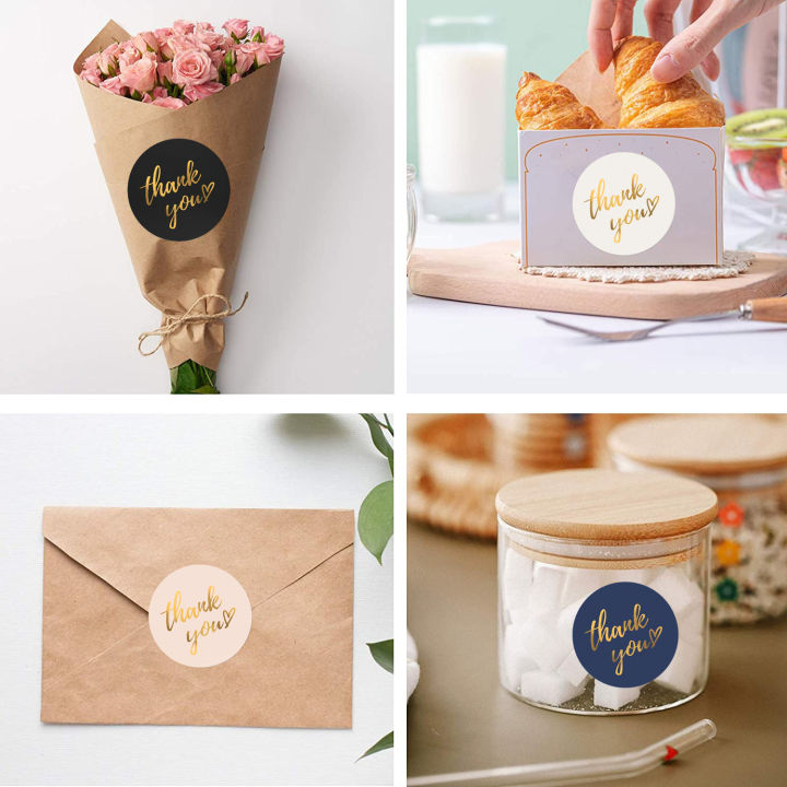 50-500pcs%201inch%20Blue%20Thank%20You%20Stickers%20For%20Envelope%20Sealing%20Labels%20Stationery%20Supplies%20Handmade%20Wedding%20%20Decoration%20Sticker%20-%20Image%205