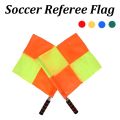 Soccer Referee Flag Professional Fair Play Sports Match Football Linesman Waterproof Flags Sports Game Referee Equipment. 