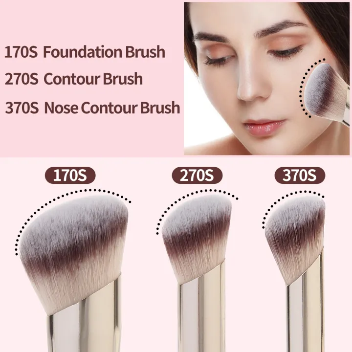 MAANGE%206PCS%20Makeup%20Brush%20Set%20Face%20Cosmetic%20Foundation%20Concealer%20Powder%20Blush%20for%20Liquid%20Cream%20Blending%20Makeup%20Brush%20Beauty%20Tools%20-%20Image%203