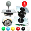 Copy Sanwa Arcade Joystick Round Ball Top 5 Pins Connector For USB Board PC PS3 Game Console DIY Direction Controller. 