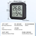 Mini Zigbee 3.0 Temperature Humidity Sensor APP Remote Control Thermometer For Smart Home Work With Tuya Alexa ZHA Zigbee2MQTT. 
