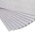 10pce silver colors self Adhesive A4 size Glitter sheets. 