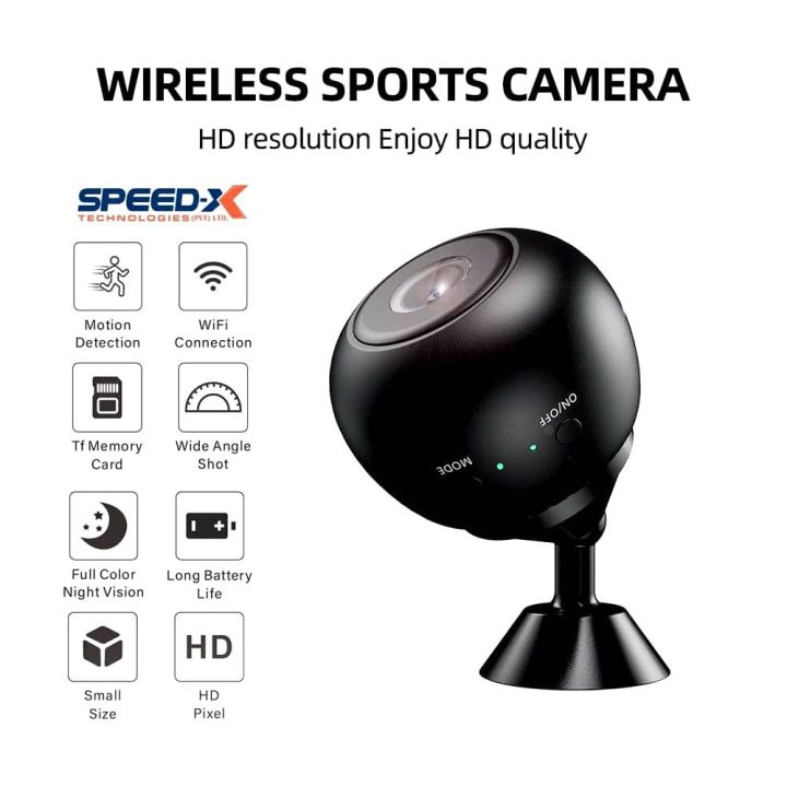 A10 1080p Hd 2mp Magnetic Mini Camera With Pix Link App