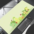 New Large PU Leather Mouse Pad Pokemon Bulbasaur Anime Mouse Mats Keyboard Pad Mousepad Pc Computer Desk Mat Student Writing Pad.