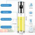 Barbecue Glass Mixing Condiment Bottle Vinegar Soy Sauce Spray Oiler Seasoning Condiment Bottle kitchen set Oil Dispenser.