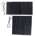 7 Size USB Warm Carbon Fiber Heated Pads Heated Jacket Coat Vest Heating.