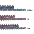 ZTTO MTB Road 10 Speed Bike Chain Silver Gold Rainbow SL SLR 10s Bicycle Power Lock High Quality 116 Links 10v Current. 