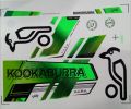 New 3D  2023 Kookaburra Green AURA Edition Cricket Bat Sticker  Professional players. 