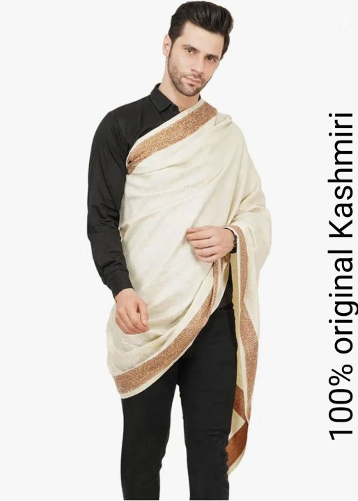 Men's Kashmiri Acrylic Shawls 100/40 inches