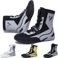 New Pro Wrestling and Boxing Shoes, Men's Mesh Breathable Training Flying Wrestling Boots Lightweight Sneakers. 